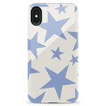 Stars Align | Blue & White Stars Case iPhone Case get.casely Essential iPhone XS Max 