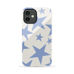Stars Align | Blue & White Stars Case iPhone Case get.casely Essential iPhone 12 Mini