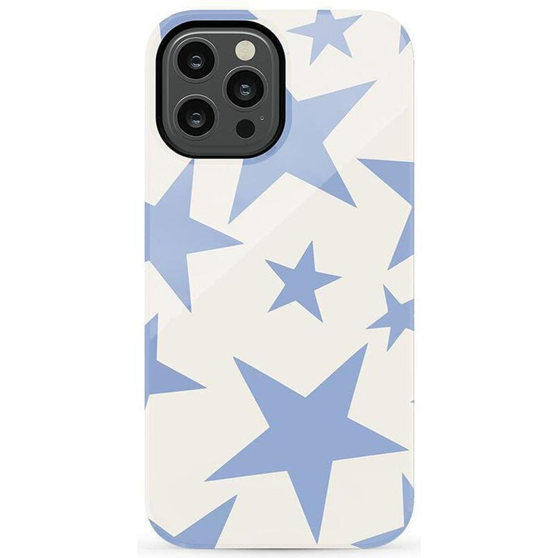 Stars Align | Blue & White Stars Case iPhone Case get.casely Essential iPhone 12 Pro Max