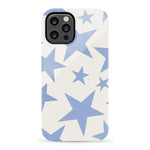 Stars Align | Blue & White Stars Case iPhone Case get.casely Essential iPhone 12 Pro