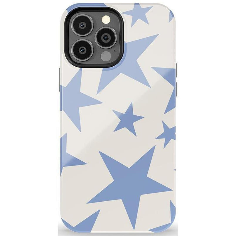 Stars Align | Blue & White Stars Case iPhone Case get.casely Essential + MagSafe® iPhone 13 Pro Max