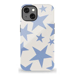 Stars Align | Blue & White Stars Case iPhone Case get.casely Essential + MagSafe® iPhone 13