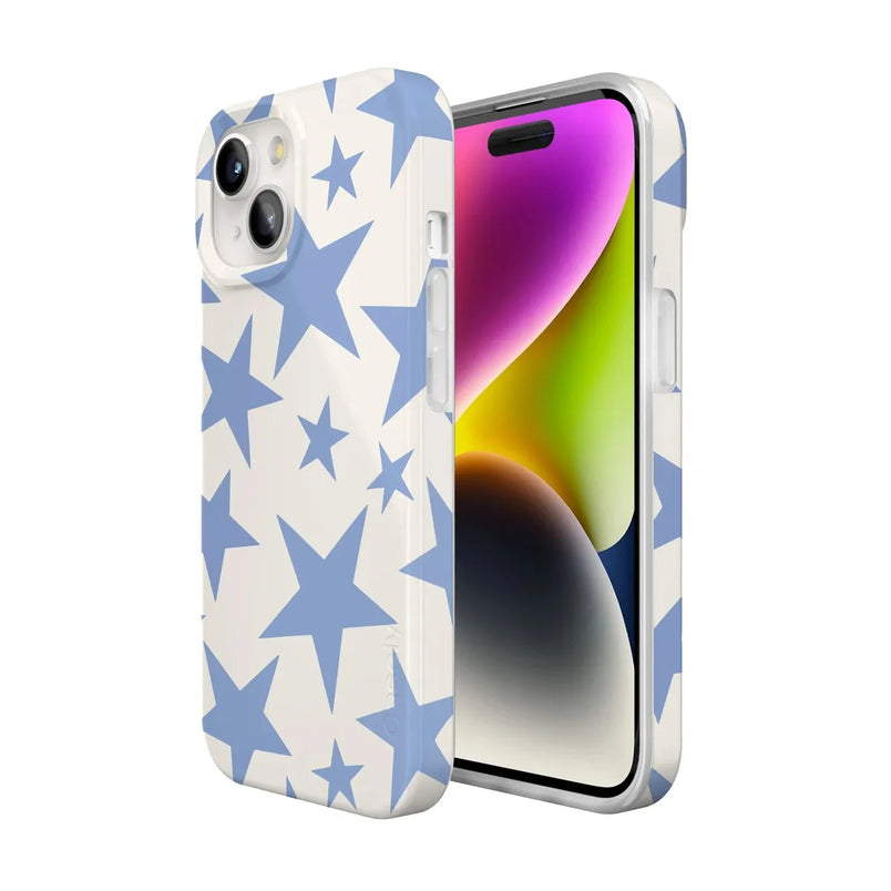 Stars Align | Blue & White Stars Case iPhone Case get.casely 
