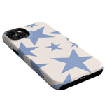 Stars Align | Blue & White Stars Case iPhone Case get.casely Essential + MagSafe® iPhone 14 Plus