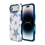 Stars Align | Blue & White Stars Case iPhone Case get.casely 