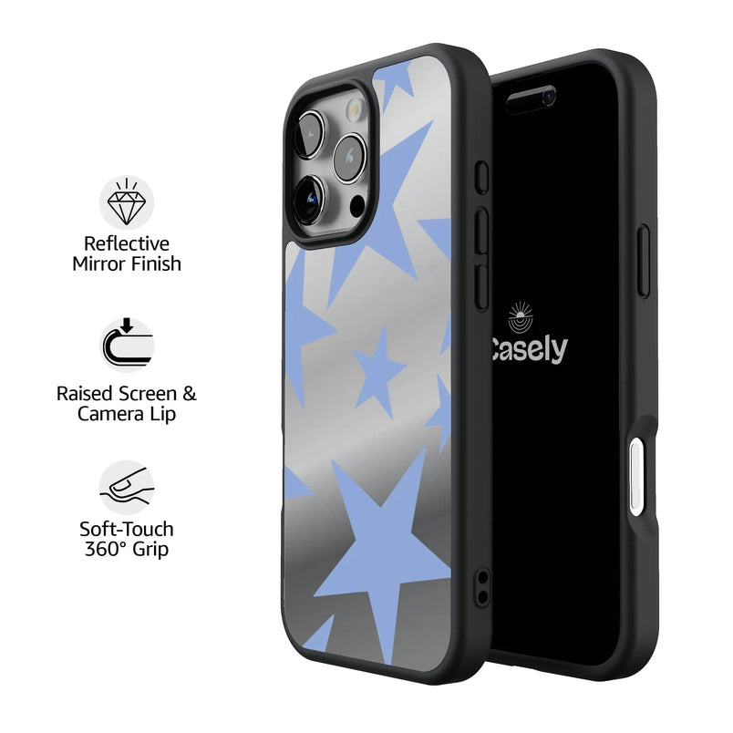 Stars Align | Blue & White Stars Case iPhone Case get.casely 