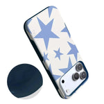 Stars Align | Blue & White Stars Case iPhone Case get.casely 
