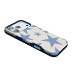 Stars Align | Blue & White Stars Case iPhone Case get.casely 