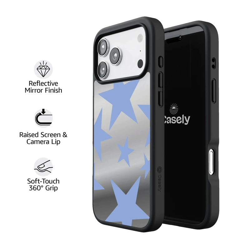 Stars Align | Blue & White Stars Case iPhone Case get.casely 