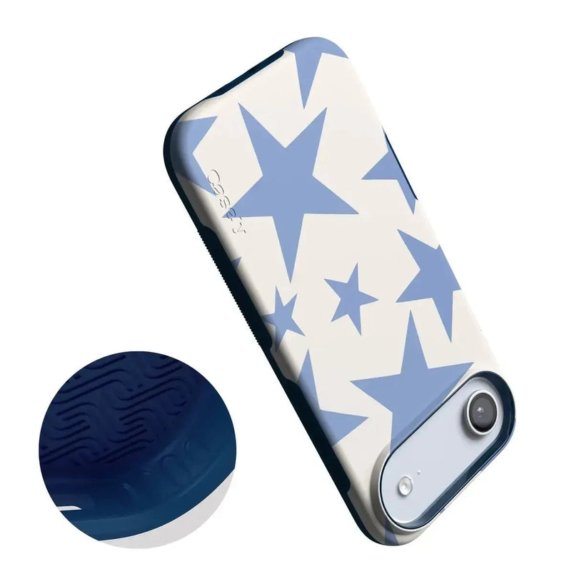 Stars Align | Blue & White Stars Case iPhone Case get.casely 