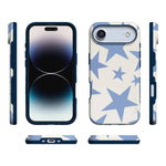Stars Align | Blue & White Stars Case iPhone Case get.casely 