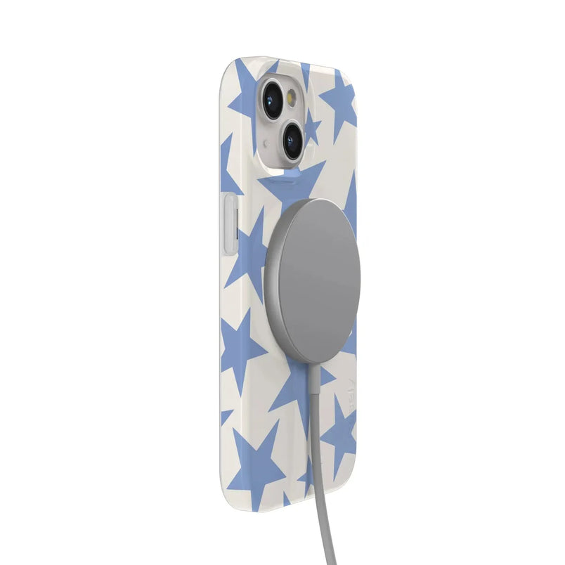 Stars Align | Blue & White Stars Case iPhone Case get.casely 