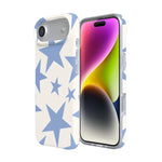 Stars Align | Blue & White Stars Case iPhone Case get.casely 