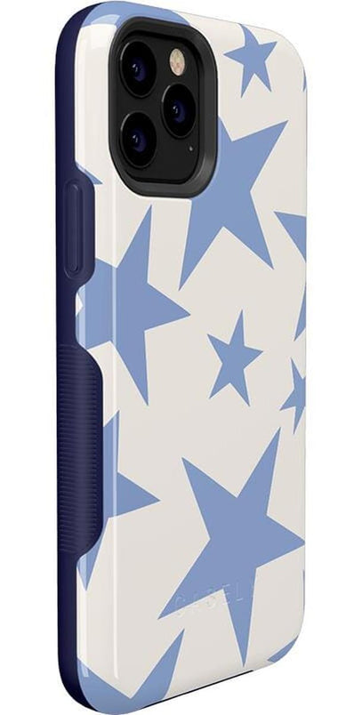 Stars Align | Blue & White Stars Case iPhone Case get.casely Bold iPhone 11 Pro Max