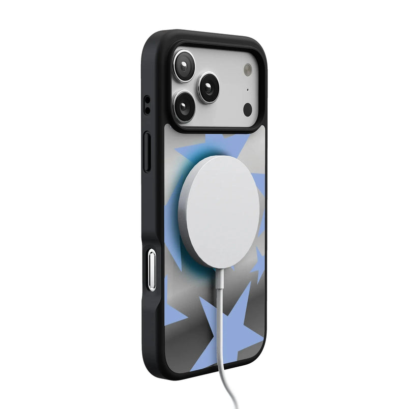 Stars Align | Blue & White Stars Case iPhone Case get.casely 