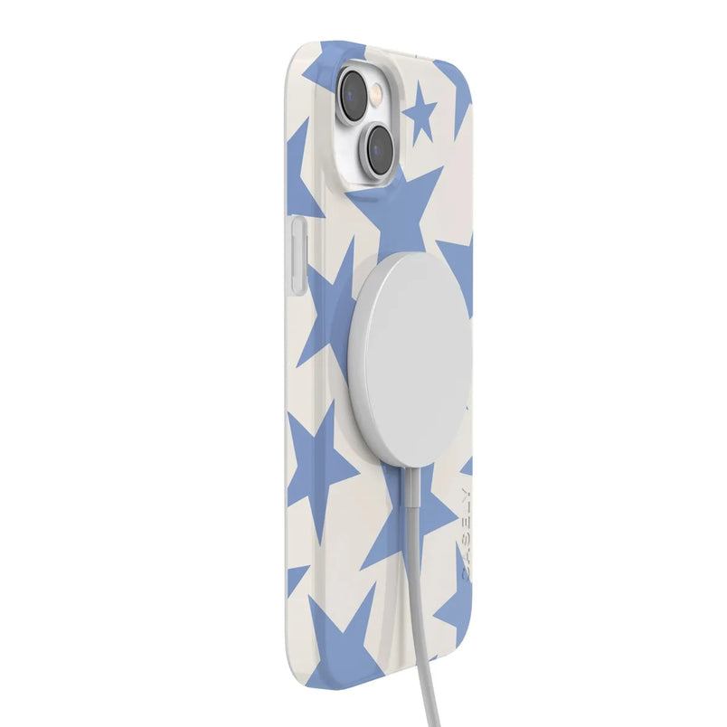 Stars Align | Blue & White Stars Case iPhone Case get.casely 