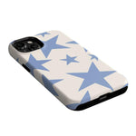 Stars Align | Blue & White Stars Case iPhone Case get.casely Essential + MagSafe® iPhone 14