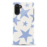 Stars Align | Blue & White Stars Samsung Case Samsung Case get.casely Essential Galaxy Note 10