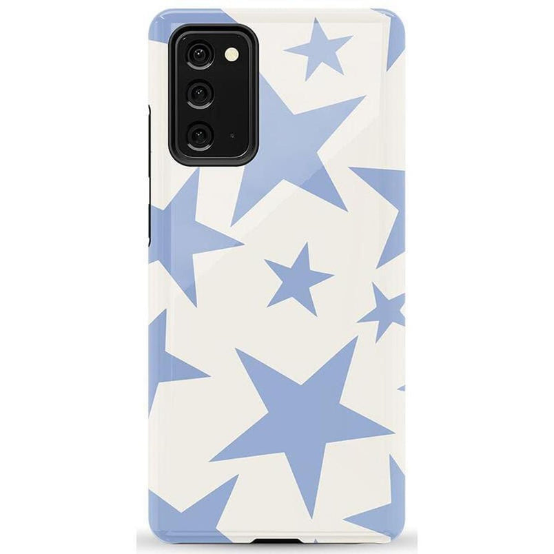 Stars Align | Blue & White Stars Samsung Case Samsung Case get.casely Essential Galaxy Note 20