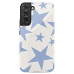 Stars Align | Blue & White Stars Samsung Case Samsung Case get.casely Essential Galaxy S22