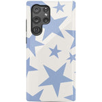 Stars Align | Blue & White Stars Samsung Case Samsung Case get.casely Essential Galaxy S22 Plus