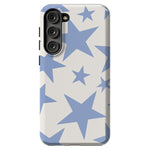 Stars Align | Blue & White Stars Samsung Case Samsung Case get.casely Essential Galaxy S23