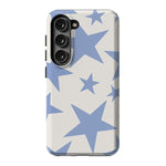 Stars Align | Blue & White Stars Samsung Case Samsung Case get.casely Essential Galaxy S22 Ultra