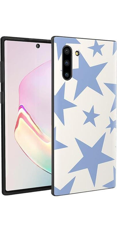 Stars Align | Blue & White Stars Samsung Case Samsung Case get.casely 