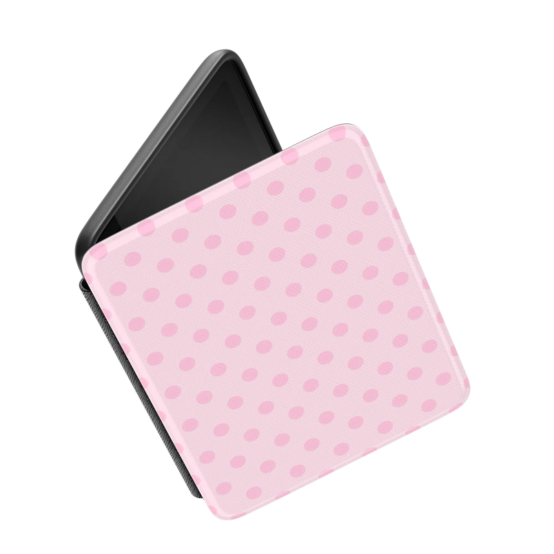 Spotted in SoHo | Pink Polka Dot Kindle Case