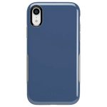 Steel Blue on Nude | Ultra-Protective Bold Case iPhone Case get.casely Bold iPhone XR 