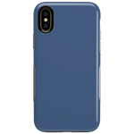 Steel Blue on Nude | Ultra-Protective Bold Case iPhone Case get.casely Bold iPhone XS Max 