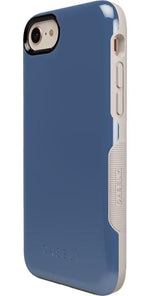 Steel Blue on Nude | Ultra-Protective Bold Case iPhone Case get.casely 