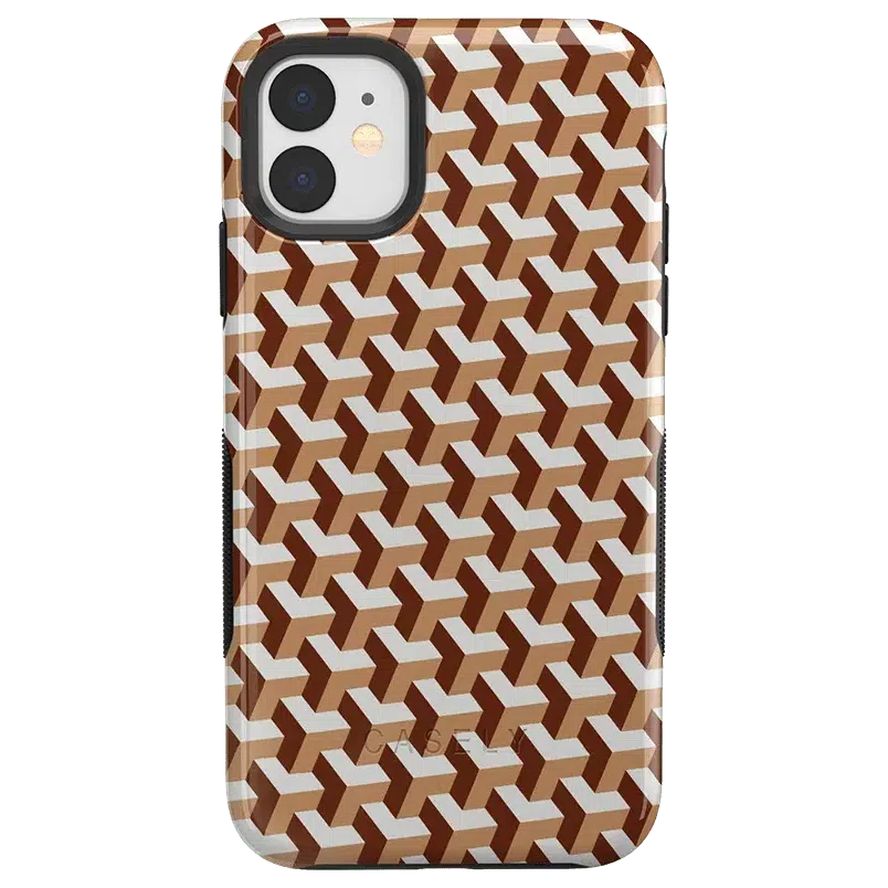 Step It Up | Abstract Geo Case iPhone Case get.casely Bold iPhone 11 