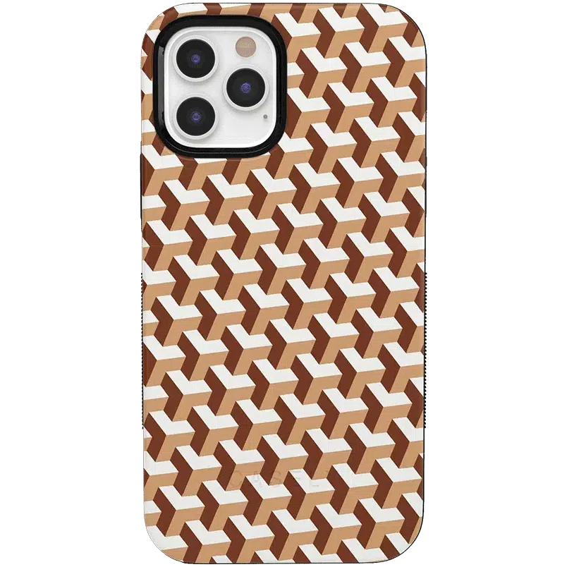 Step It Up | Abstract Geo Case iPhone Case get.casely Bold + MagSafe® iPhone 12 Pro Max 