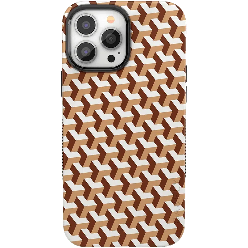 Step It Up | Abstract Geo Case iPhone Case get.casely Bold + MagSafe® iPhone 13 Pro Max 