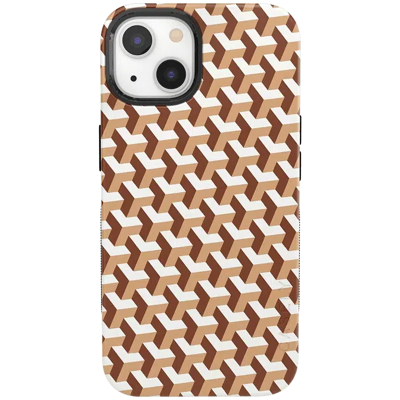 Step It Up | Abstract Geo Case iPhone Case get.casely Bold + MagSafe® iPhone 13 