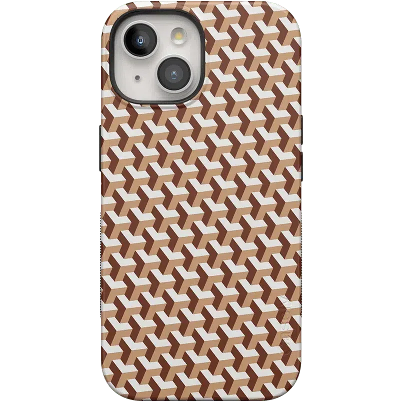 Step It Up | Abstract Geo Case iPhone Case get.casely Bold + MagSafe® iPhone 15 Plus 