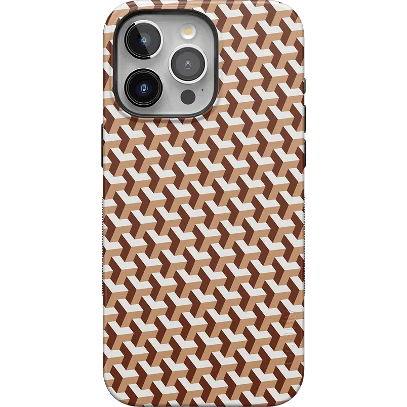 Step It Up | Abstract Geo Case iPhone Case get.casely Bold + MagSafe® iPhone 15 Pro Max 