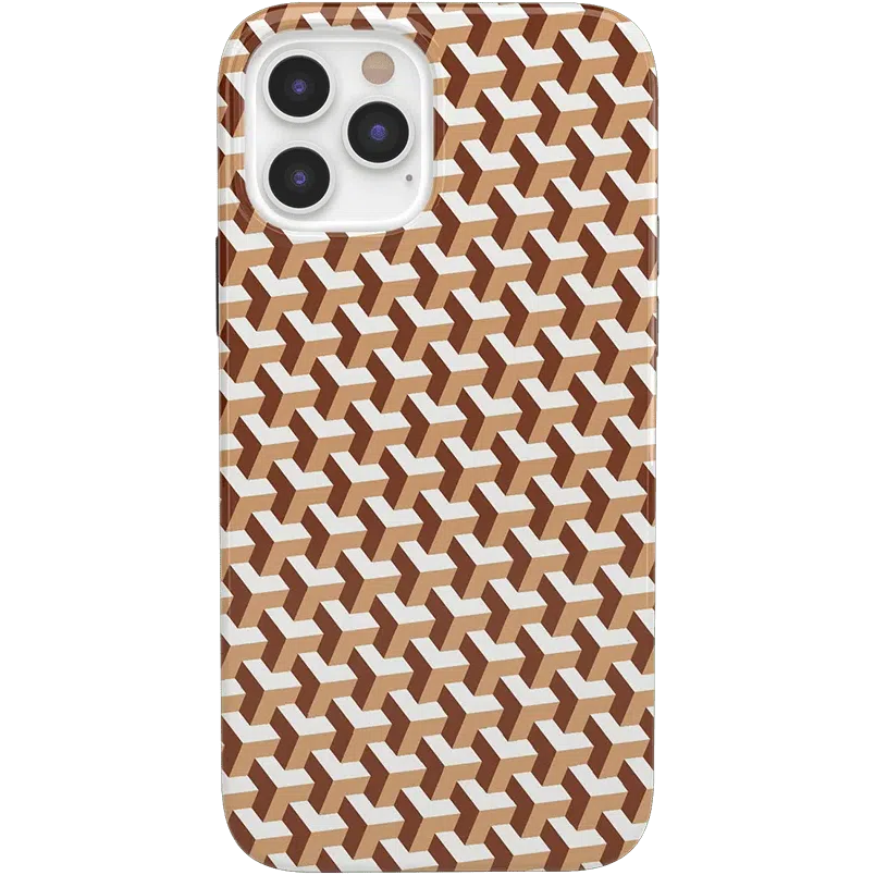 Step It Up | Abstract Geo Case iPhone Case get.casely Classic iPhone 12 Pro Max 
