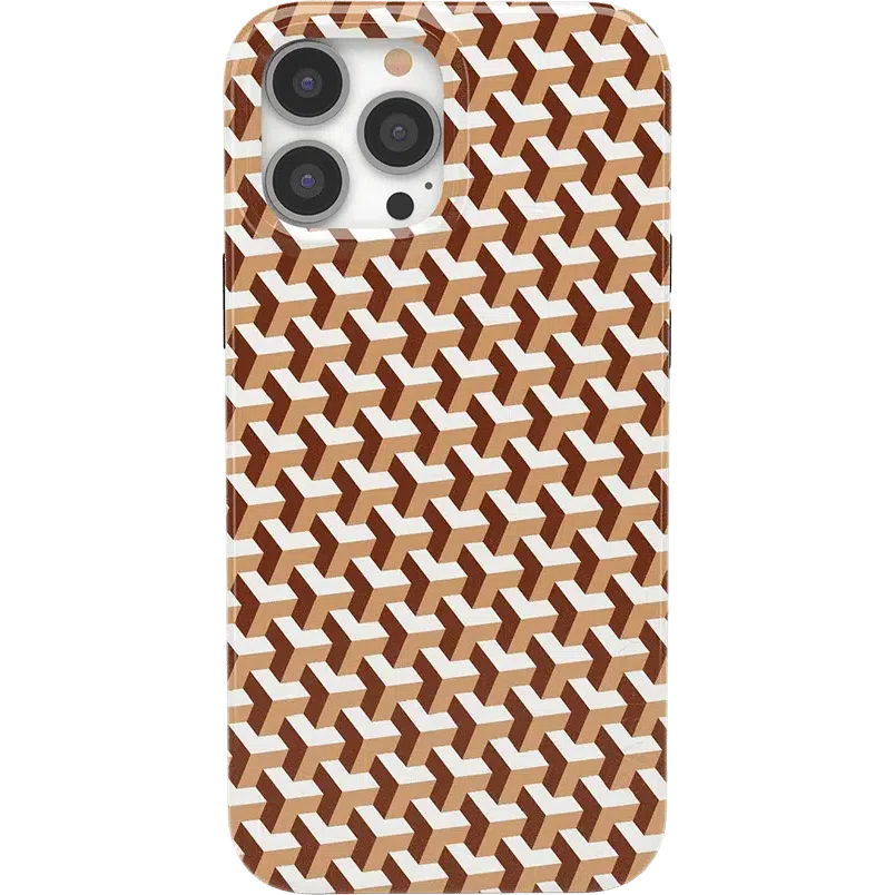Step It Up | Abstract Geo Case iPhone Case get.casely Classic + MagSafe® iPhone 13 Pro Max 