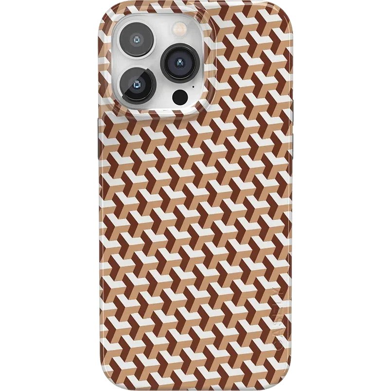 Step It Up | Abstract Geo Case iPhone Case get.casely Classic + MagSafe® iPhone 14 Pro Max 
