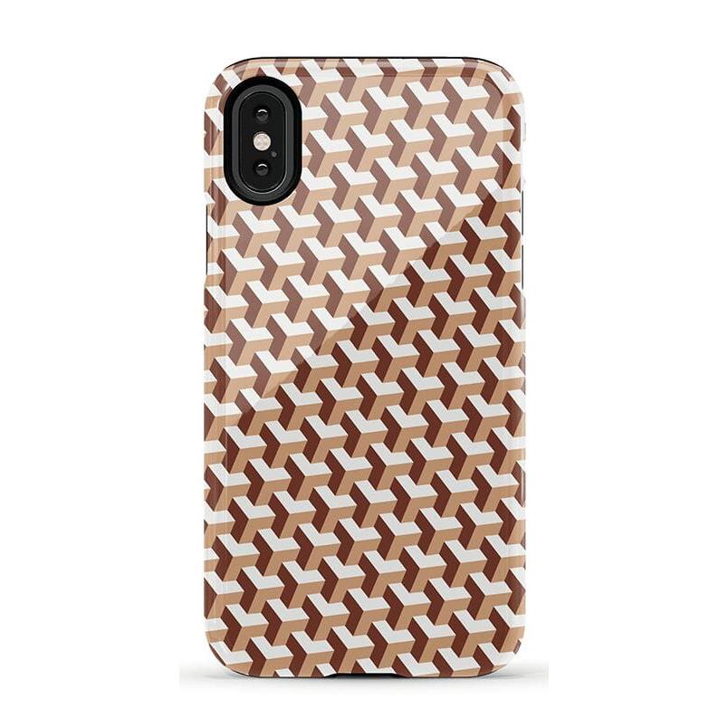 Step It Up | Abstract Geo Case iPhone Case get.casely Essential iPhone X / XS 