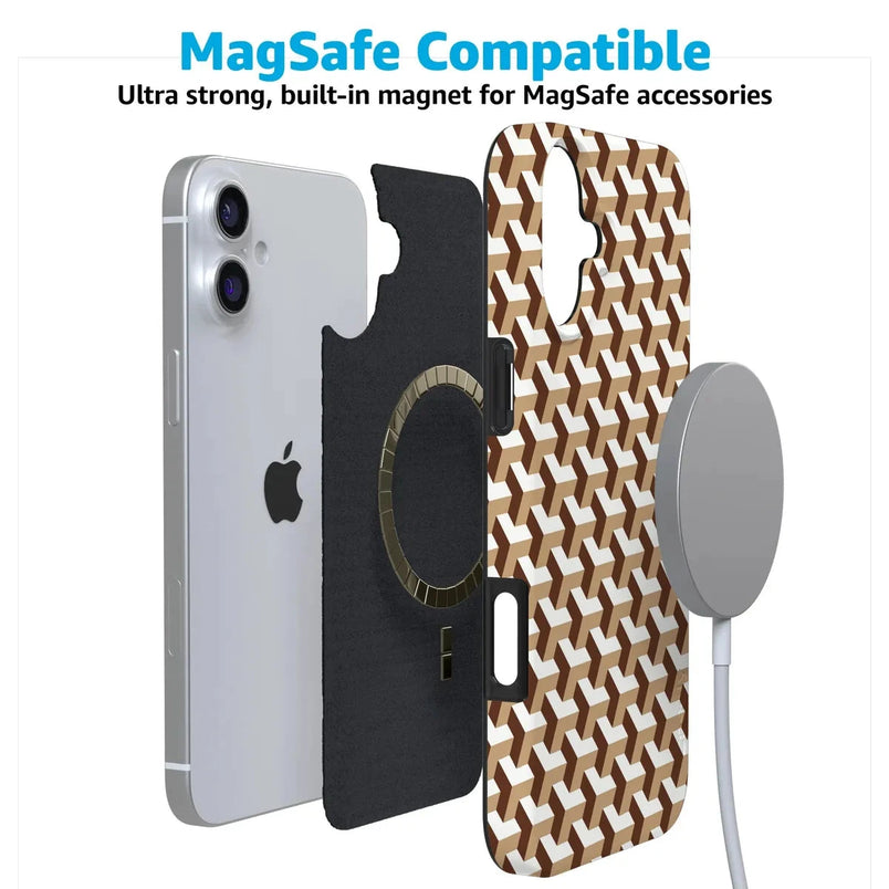 Step It Up | Abstract Geo Case iPhone Case get.casely 