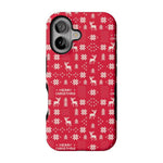 Stocking Stuffer | Christmas Knit Case Phone Case Casetry Bold + MagSafe® iPhone 16