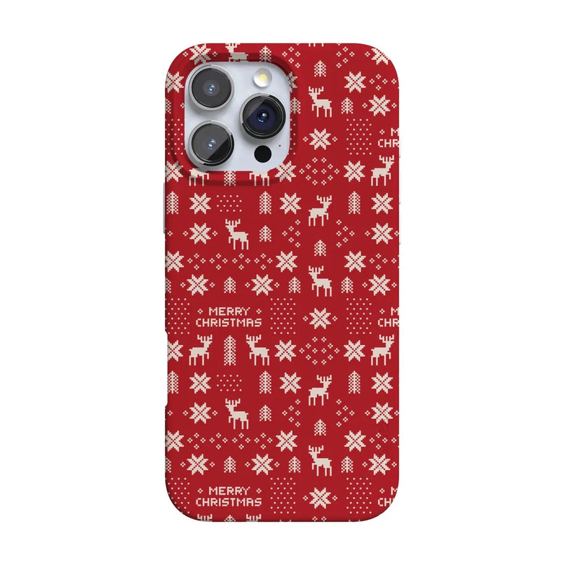 Stocking Stuffer | Christmas Knit Case Phone Case Casetry Classic + MagSafe® iPhone 16 Pro Max 