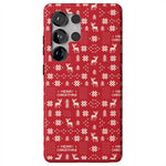 Stocking Stuffer | Christmas Knit Case Phone Case Casetry Essential + MagSafe® Galaxy S25 Ultra