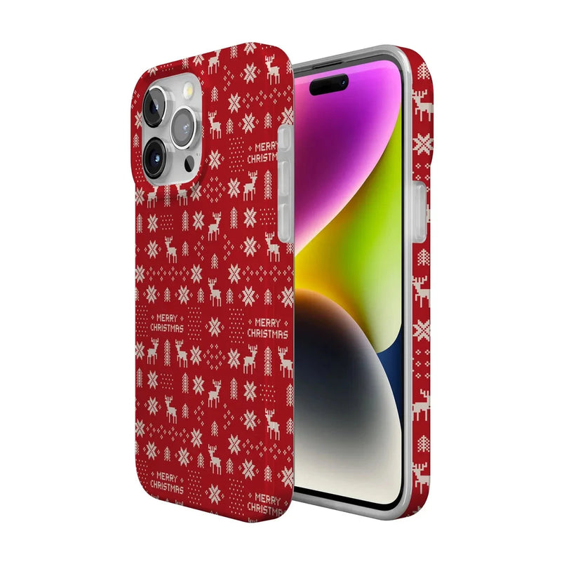 Stocking Stuffer | Christmas Knit Case Phone Case Casetry 