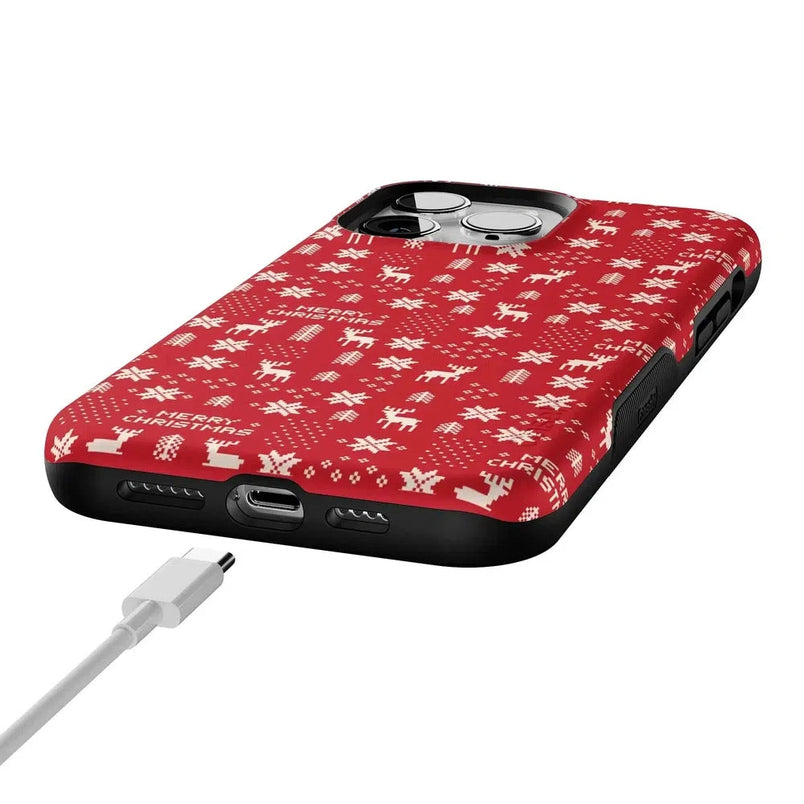 Stocking Stuffer | Christmas Knit Case Phone Case Casetry 