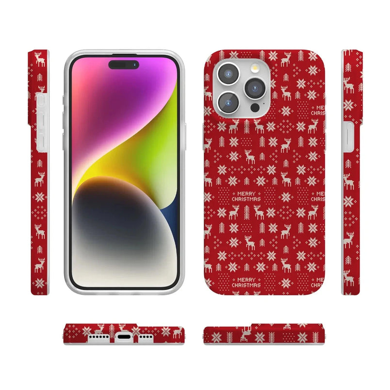 Stocking Stuffer | Christmas Knit Case Phone Case Casetry 