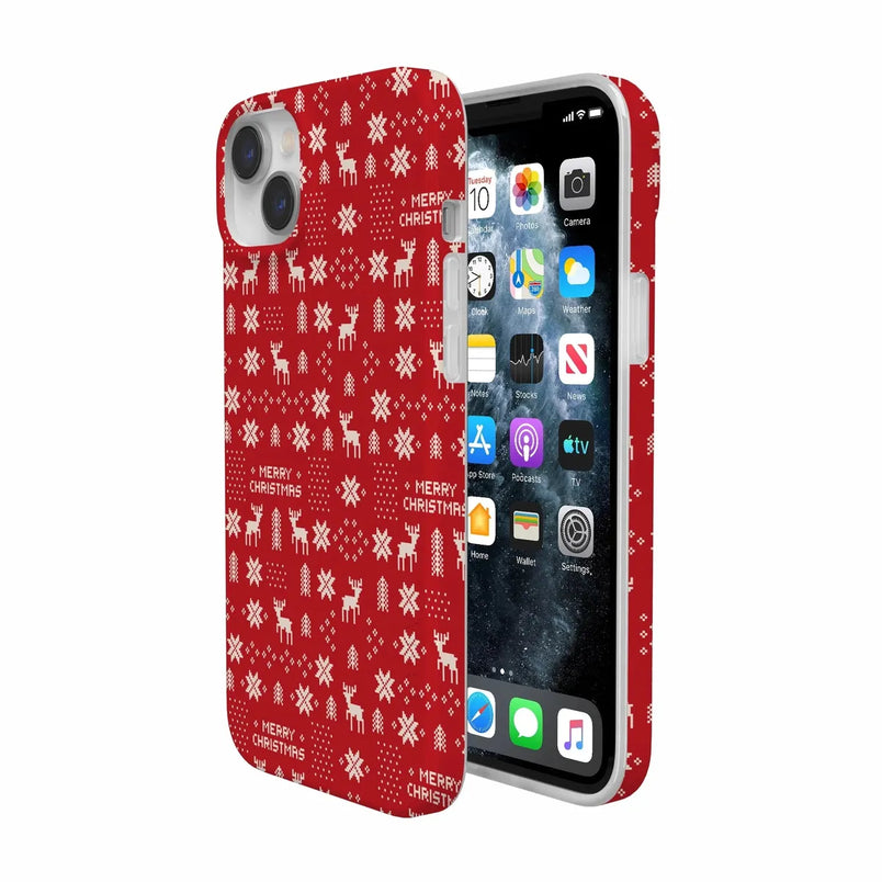 Stocking Stuffer | Christmas Knit Case Phone Case Casetry 